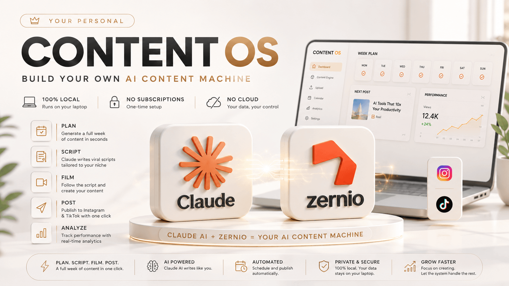 Content OS | Build Your Own AI Content Machine That Runs Locally — image 1 of 1